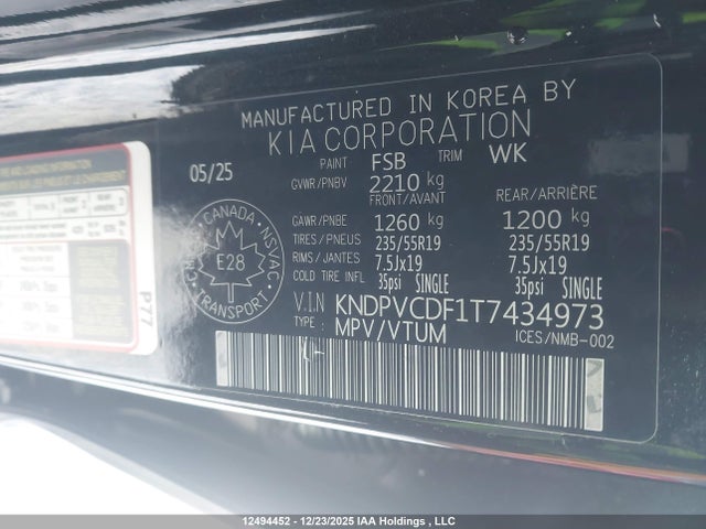 KNDPVCDF1T7434973 KIA Sportage Ex/ex Premium W/black Interior/ex Premium W/red Interior