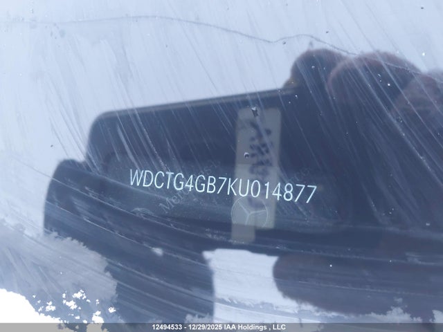 WDCTG4GB7KU014877 Mercedes-Benz GLA