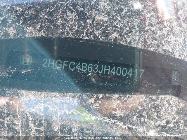 Honda Civic Lx 2018 2HGFC4B63JH400417 Image 16