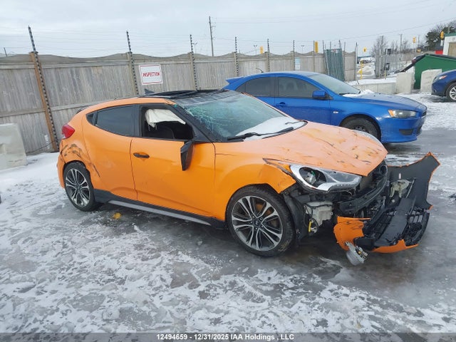 Продаж на аукціоні авто 2016 Hyundai Veloster Turbo, vin: KMHTC6AE9GU270408, номер лоту: 12494659