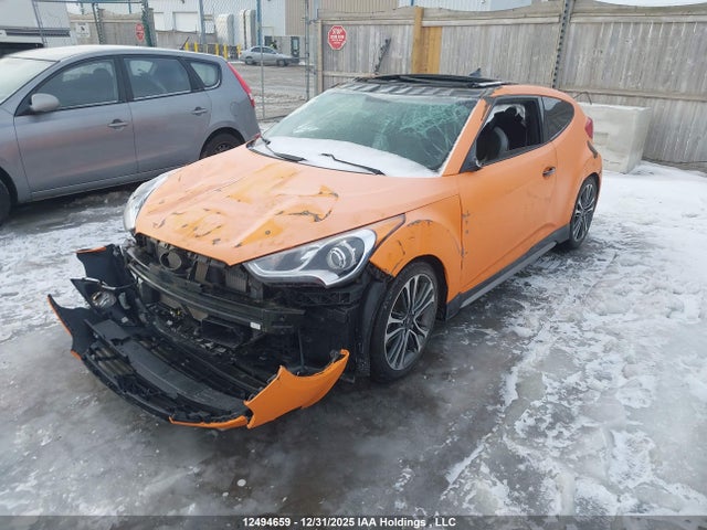 Продаж на аукціоні авто 2016 Hyundai Veloster Turbo, vin: KMHTC6AE9GU270408, номер лоту: 12494659