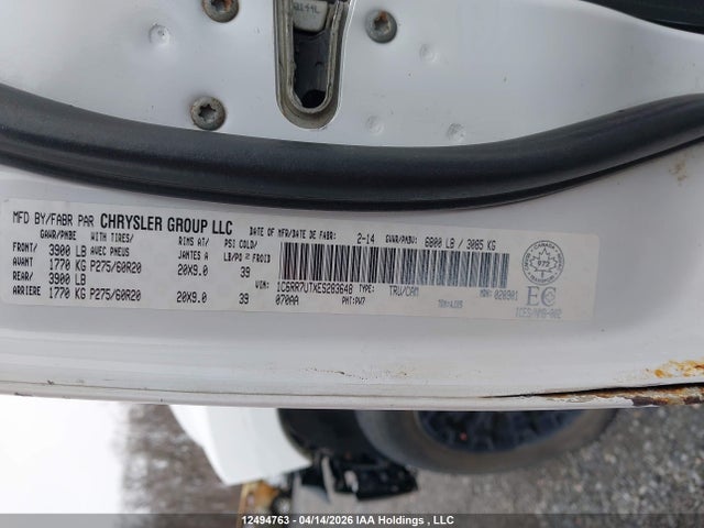 Aukcja sprzedaży 2014 Dodge Ram 1500, vin: 1C6RR7UTXES283648, numer aukcji: 12494763