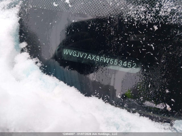 WVGJV7AX9FW553452 Volkswagen Tiguan Comfortline/highline/special Edition/trendline
