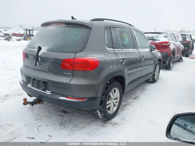 WVGJV7AX9FW553452 Volkswagen Tiguan Comfortline/highline/special Edition/trendline