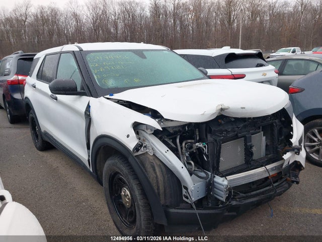 12494956 :رقم المزاد ، 1FM5K8AB6NGA97181 vin ، 2022 Ford Police Interceptor Utility مزاد بيع