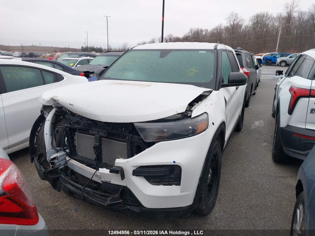 12494956 :رقم المزاد ، 1FM5K8AB6NGA97181 vin ، 2022 Ford Police Interceptor Utility مزاد بيع