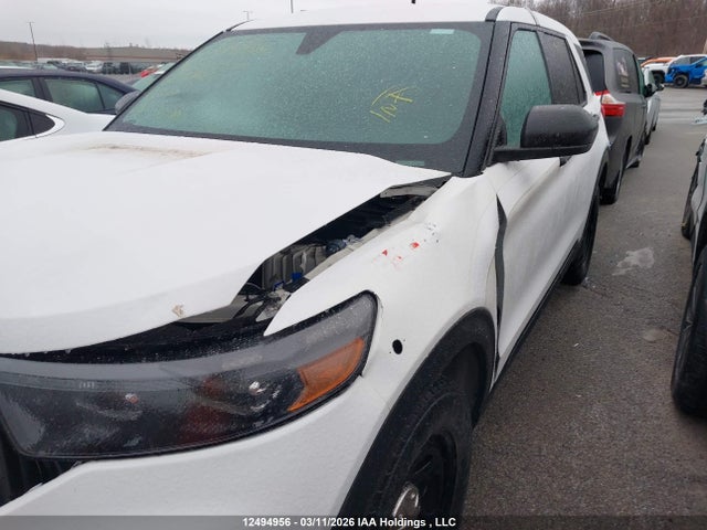 12494956 :رقم المزاد ، 1FM5K8AB6NGA97181 vin ، 2022 Ford Police Interceptor Utility مزاد بيع