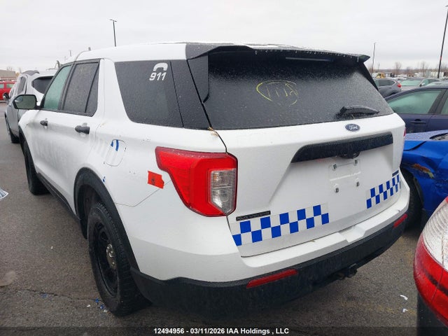12494956 :رقم المزاد ، 1FM5K8AB6NGA97181 vin ، 2022 Ford Police Interceptor Utility مزاد بيع