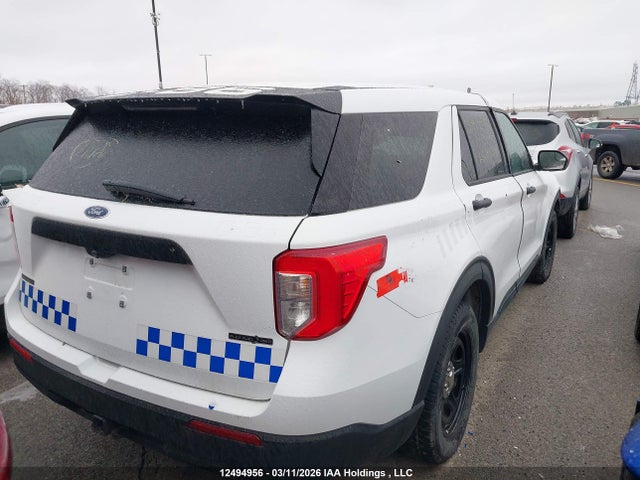 12494956 :رقم المزاد ، 1FM5K8AB6NGA97181 vin ، 2022 Ford Police Interceptor Utility مزاد بيع