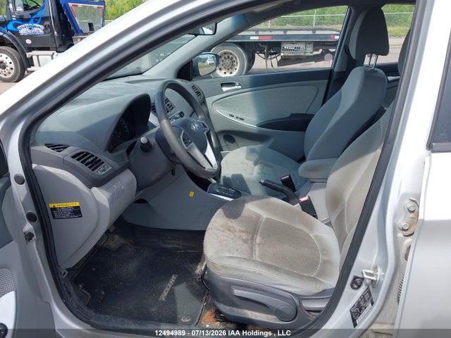 12494989 :رقم المزاد ، KMHCT4AE8CU255266 vin ، 2012 Hyundai Accent Gl مزاد بيع