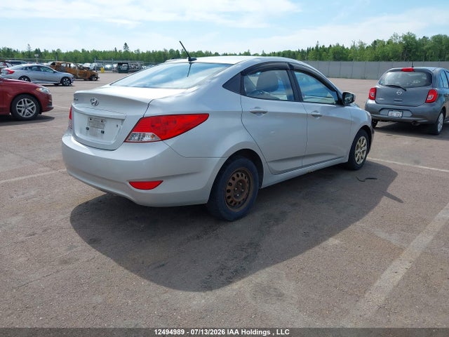 12494989 :رقم المزاد ، KMHCT4AE8CU255266 vin ، 2012 Hyundai Accent Gl مزاد بيع