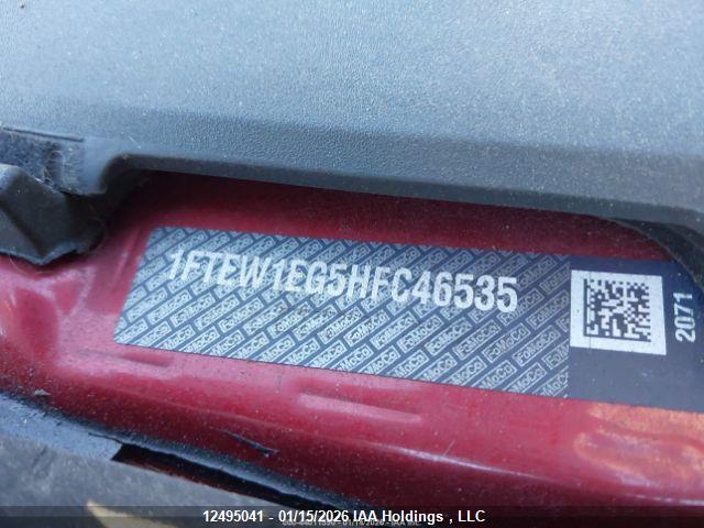 1FTEW1EG5HFC46535 Ford F150 Supercrew