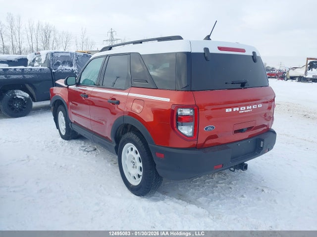 Продаж на аукціоні авто 2023 Ford Bronco Sport Heritage, vin: 3FMCR9G65PRE18156, номер лоту: 12495083