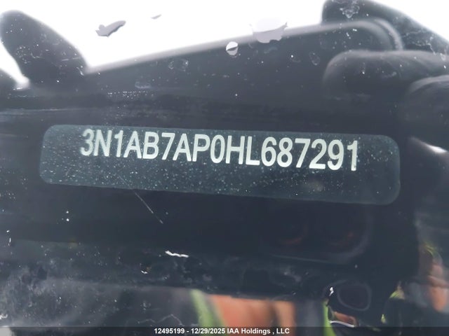 3N1AB7AP0HL687291 Nissan Sentra S/sv/sr/sl