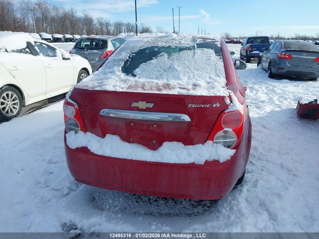 Продажа на аукционе авто 2016 Chevrolet Sonic, vin: 1G1JC5SH1G4182072, номер лота: 12495316