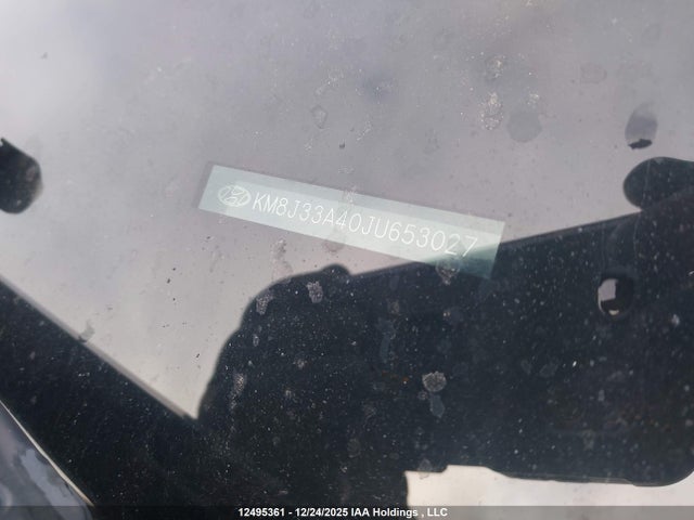 KM8J33A40JU653027 Hyundai Tucson Limited/sport And Eco/se