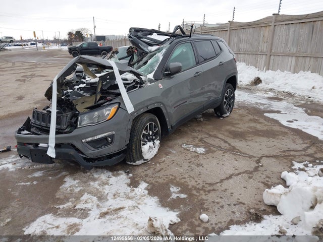 12495556 :رقم المزاد ، 3C4NJDDB7KT825903 vin ، 2019 Jeep Compass Trailhawk مزاد بيع