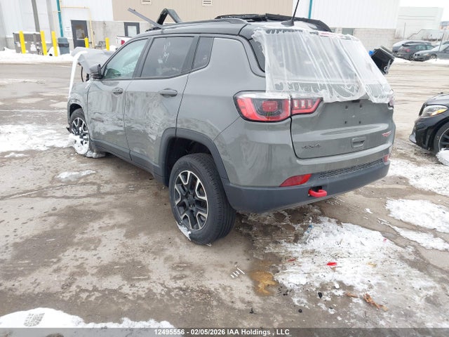 12495556 :رقم المزاد ، 3C4NJDDB7KT825903 vin ، 2019 Jeep Compass Trailhawk مزاد بيع
