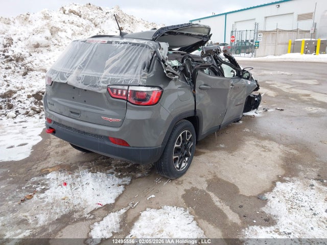 12495556 :رقم المزاد ، 3C4NJDDB7KT825903 vin ، 2019 Jeep Compass Trailhawk مزاد بيع