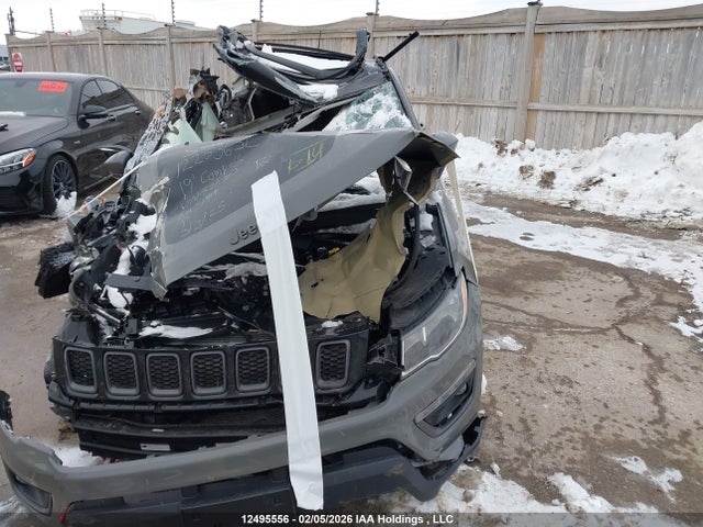 12495556 :رقم المزاد ، 3C4NJDDB7KT825903 vin ، 2019 Jeep Compass Trailhawk مزاد بيع