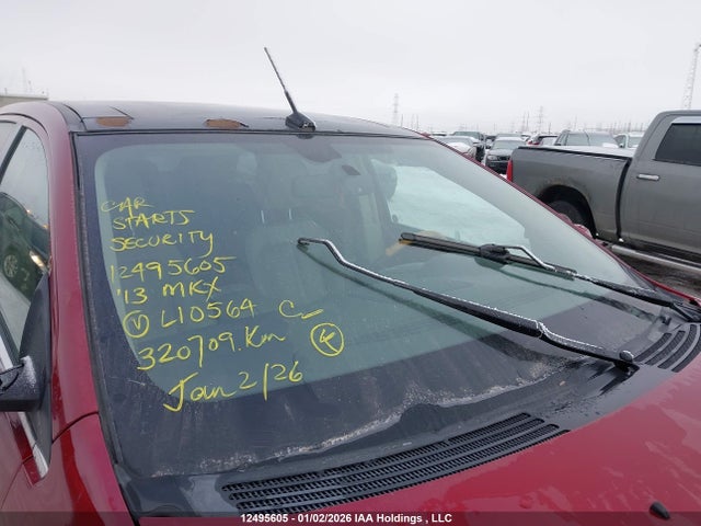 Aukcja sprzedaży 2013 Lincoln Mkx, vin: 2LMDJ8JK3DBL10564, numer aukcji: 12495605