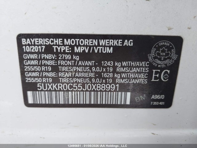 5UXKR0C55J0X88991 BMW X5 Xdrive35i