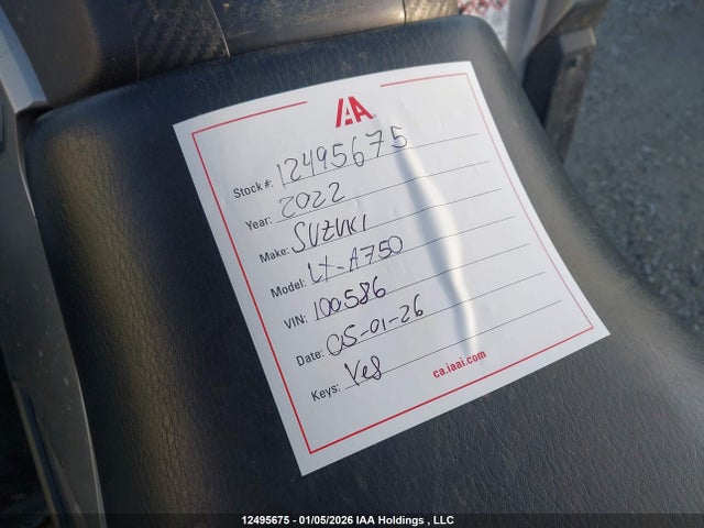5SADW11H1N7100586 Suzuki Lt-a750 Xpz