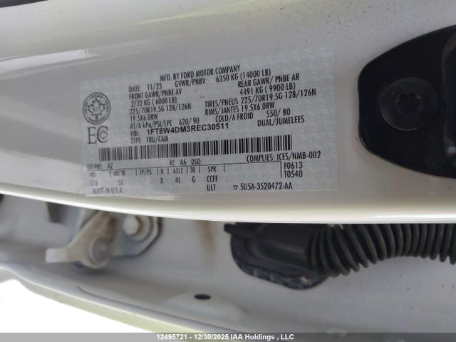1FT8W4DM3REC30511 Ford F450 Super Duty
