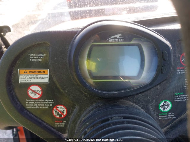 12495734 :رقم المزاد ، 4UF12MPV9CT309694 vin ، 2012 Arctic Cat  مزاد بيع