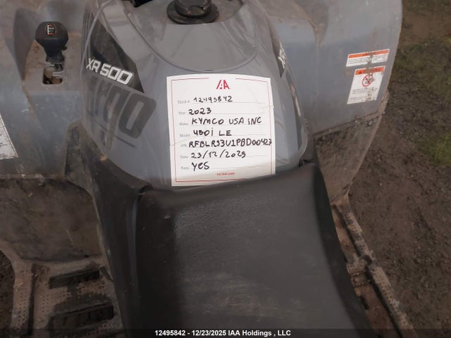 RFBLR33U1PBD00427 Kymco Usa Inc Mxu 450i Le/450i Le Prime