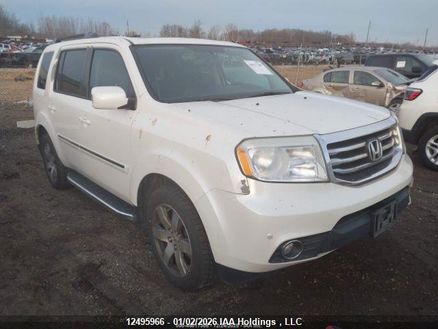 12495966 :رقم المزاد ، 5FNYF4H99DB505019 vin ، 2013 Honda Pilot Touring مزاد بيع