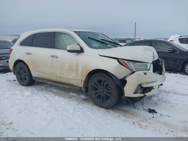 12496010 :رقم المزاد ، 5FRYD4H49HB504631 vin ، 2017 Acura Mdx Navi مزاد بيع