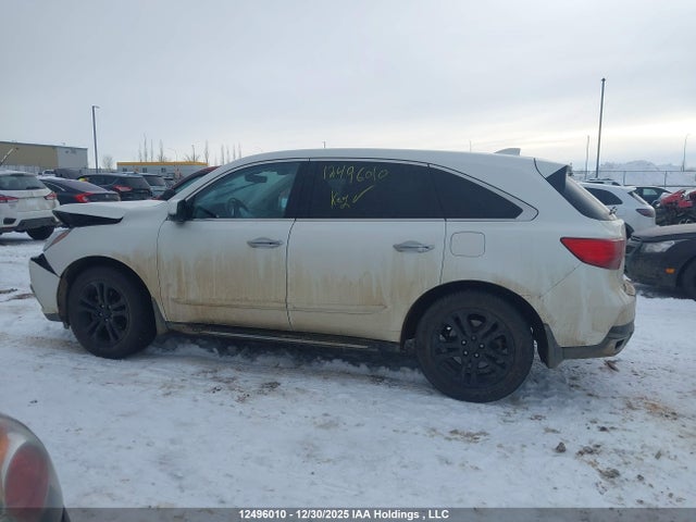 12496010 :رقم المزاد ، 5FRYD4H49HB504631 vin ، 2017 Acura Mdx Navi مزاد بيع