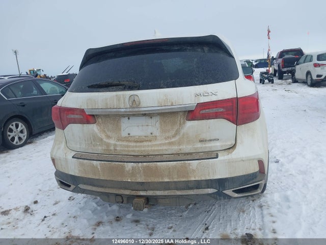 12496010 :رقم المزاد ، 5FRYD4H49HB504631 vin ، 2017 Acura Mdx Navi مزاد بيع