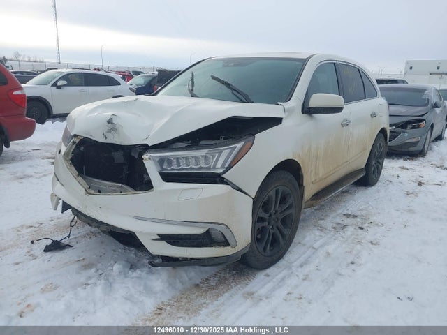 12496010 :رقم المزاد ، 5FRYD4H49HB504631 vin ، 2017 Acura Mdx Navi مزاد بيع