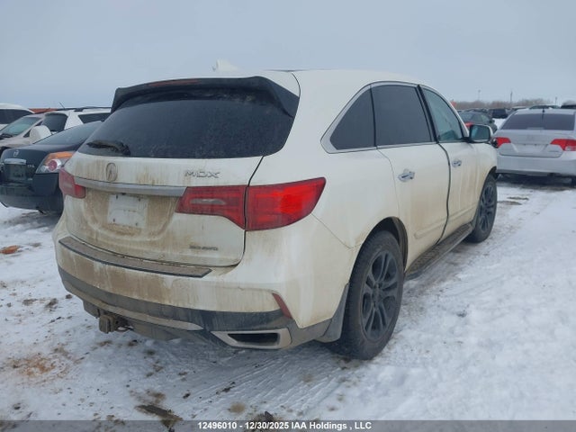12496010 :رقم المزاد ، 5FRYD4H49HB504631 vin ، 2017 Acura Mdx Navi مزاد بيع