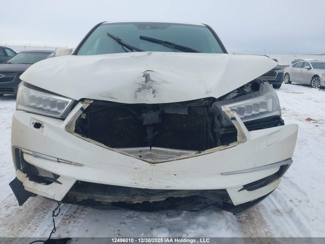 12496010 :رقم المزاد ، 5FRYD4H49HB504631 vin ، 2017 Acura Mdx Navi مزاد بيع