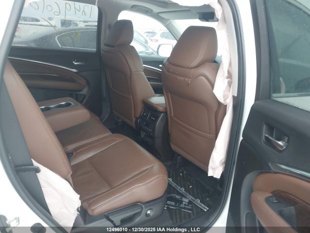 12496010 :رقم المزاد ، 5FRYD4H49HB504631 vin ، 2017 Acura Mdx Navi مزاد بيع