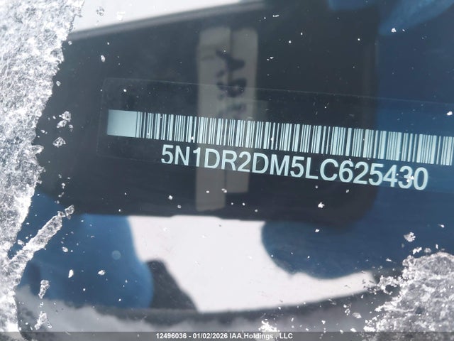 5N1DR2DM5LC625430 Nissan Pathfinder Platinum
