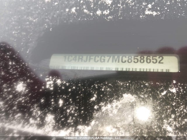1C4RJFCG7MC858652 Jeep Grand Cherokee Overland