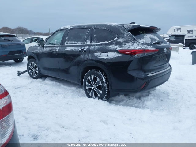2023 Toyota Highlander Hybrid Hybrid მანქანა იყიდება აუქციონზე, vin: 5TDKBRCH6PS136214, აუქციონის ნომერი: 12496086