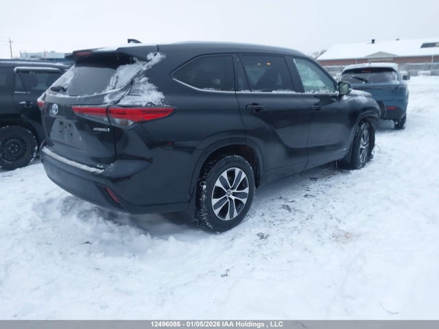 2023 Toyota Highlander Hybrid Hybrid მანქანა იყიდება აუქციონზე, vin: 5TDKBRCH6PS136214, აუქციონის ნომერი: 12496086