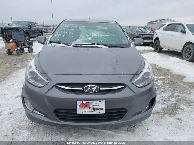 12496116 :رقم المزاد ، KMHCU4AE7GU995779 vin ، 2016 Hyundai Accent Gls مزاد بيع