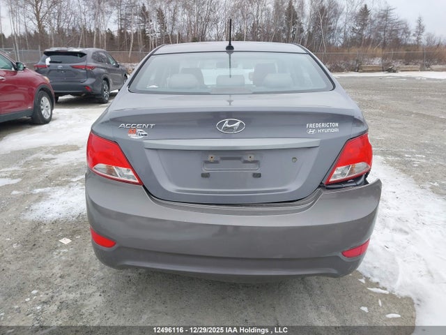 12496116 :رقم المزاد ، KMHCU4AE7GU995779 vin ، 2016 Hyundai Accent Gls مزاد بيع