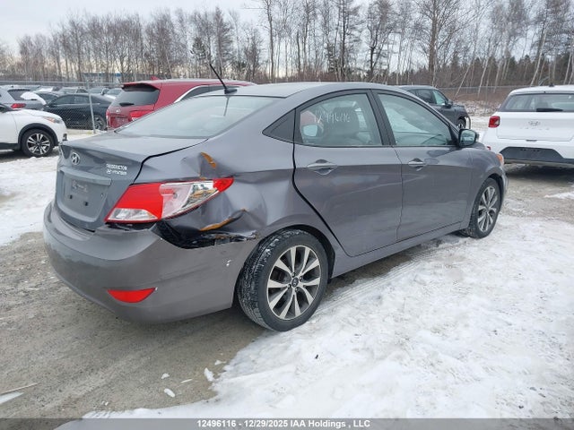 12496116 :رقم المزاد ، KMHCU4AE7GU995779 vin ، 2016 Hyundai Accent Gls مزاد بيع