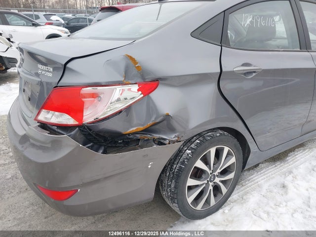 12496116 :رقم المزاد ، KMHCU4AE7GU995779 vin ، 2016 Hyundai Accent Gls مزاد بيع