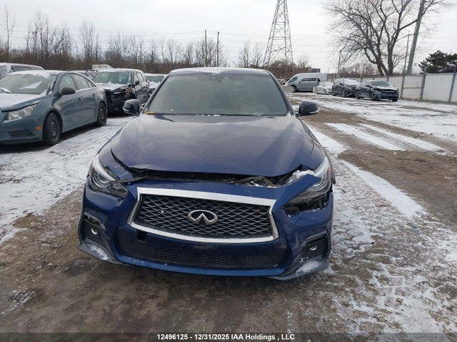 2018 Infiniti Q50 3.0t Red Sport 400 მანქანა იყიდება აუქციონზე, vin: JN1FV7AR8JM480822, აუქციონის ნომერი: 12496125