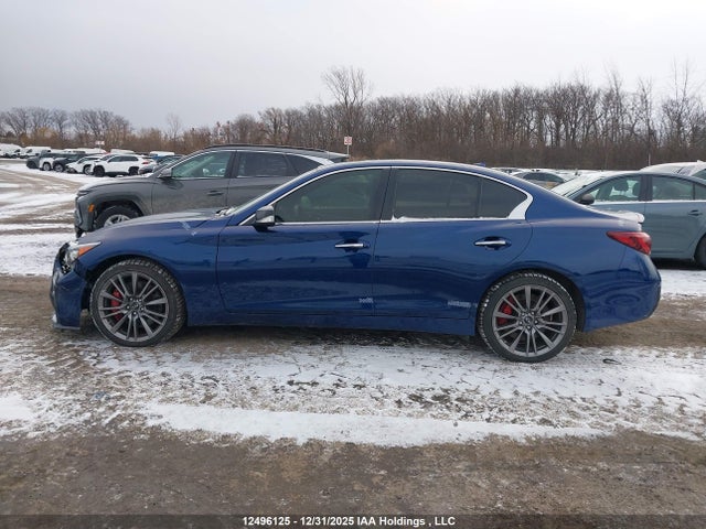 2018 Infiniti Q50 3.0t Red Sport 400 მანქანა იყიდება აუქციონზე, vin: JN1FV7AR8JM480822, აუქციონის ნომერი: 12496125