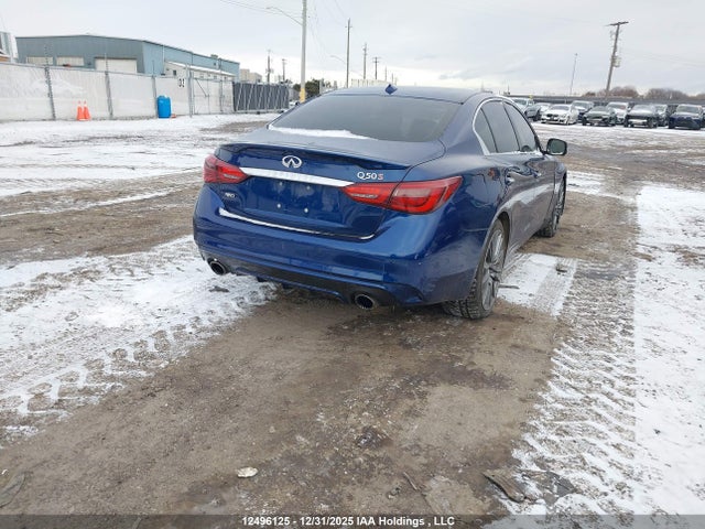 2018 Infiniti Q50 3.0t Red Sport 400 მანქანა იყიდება აუქციონზე, vin: JN1FV7AR8JM480822, აუქციონის ნომერი: 12496125