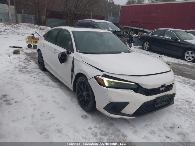 12496168 :رقم المزاد ، 2HGFE2F57NH113135 vin ، 2022 Honda Civic Sport مزاد بيع